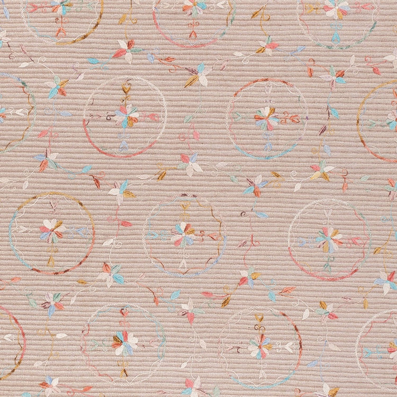 Kelim Carpet - orientalisk matta - Soumak - 336 x 236 cm - grädde