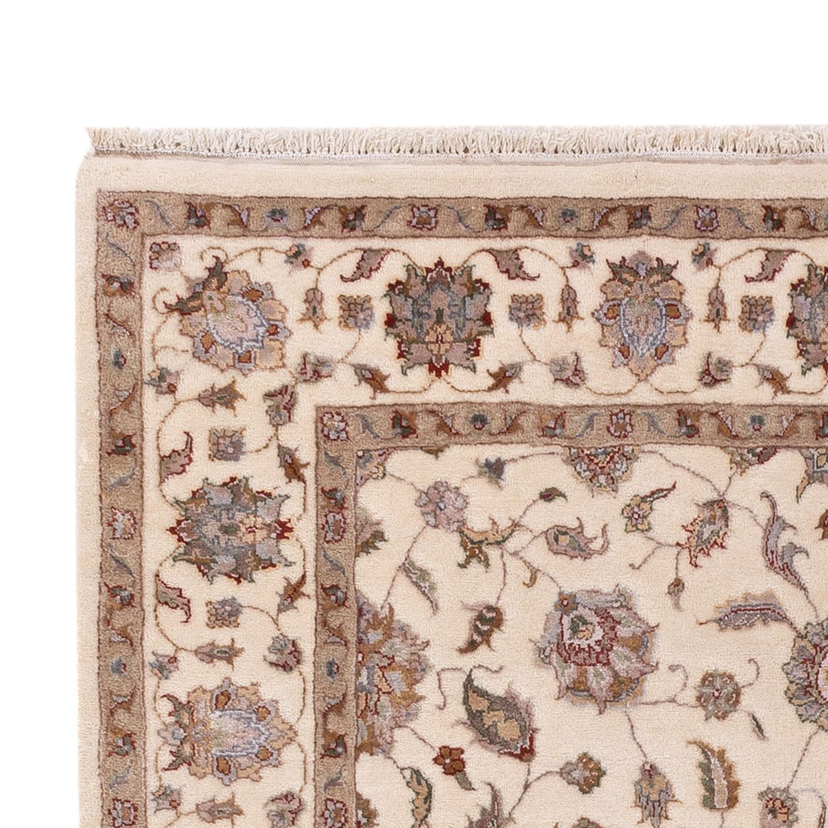 Orientaliska mattor - Tabriz - 185 x 120 cm - grädde