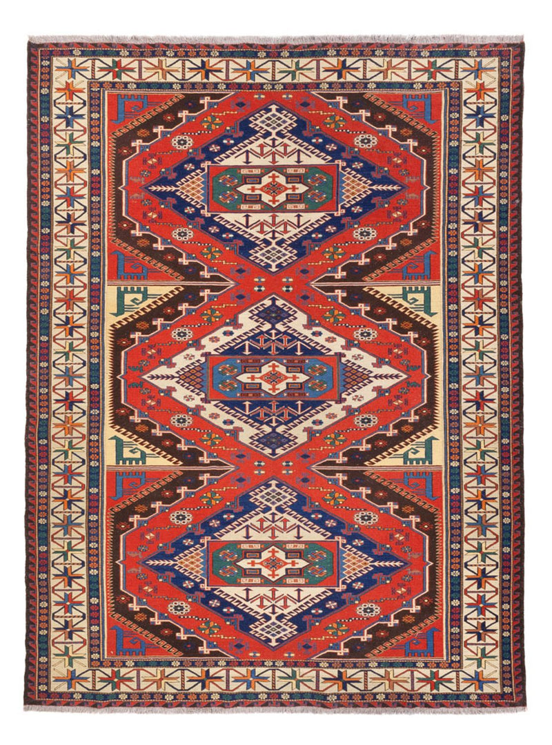 Kelim Carpet - orientalisk matta - Soumak - 272 x 204 cm - rost
