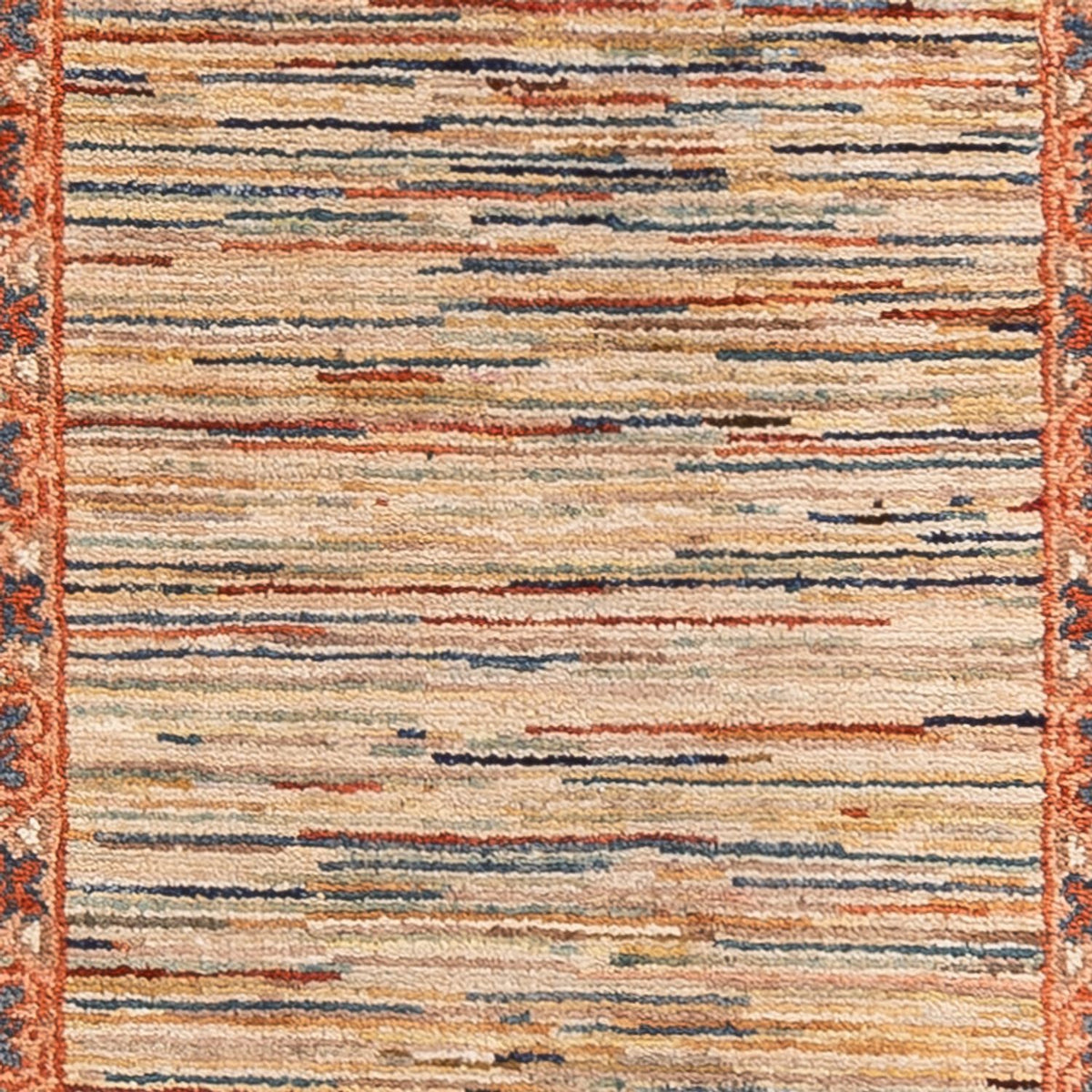 Runner Gabbeh-matta - persisk - 146 x 55 cm - flerfärgad