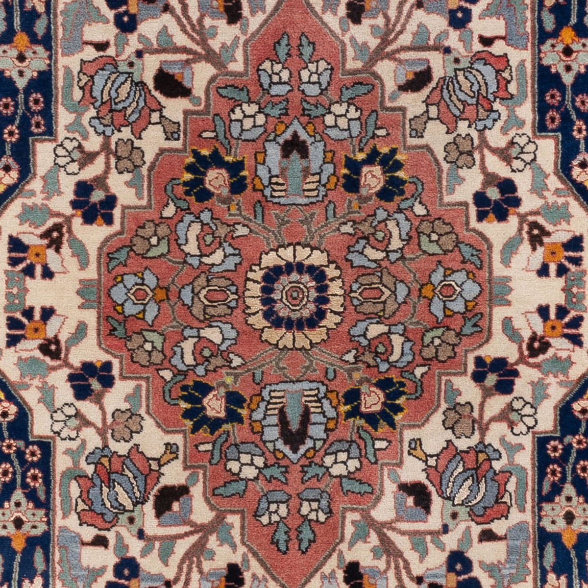 Persisk matta - Nomadic - 158 x 106 cm - mörkblå