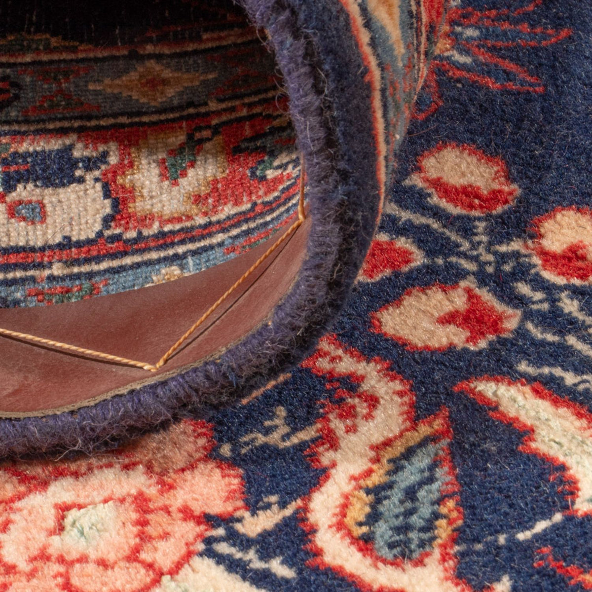 Runner Persisk matta - Nomadic - 278 x 79 cm - mörkblå