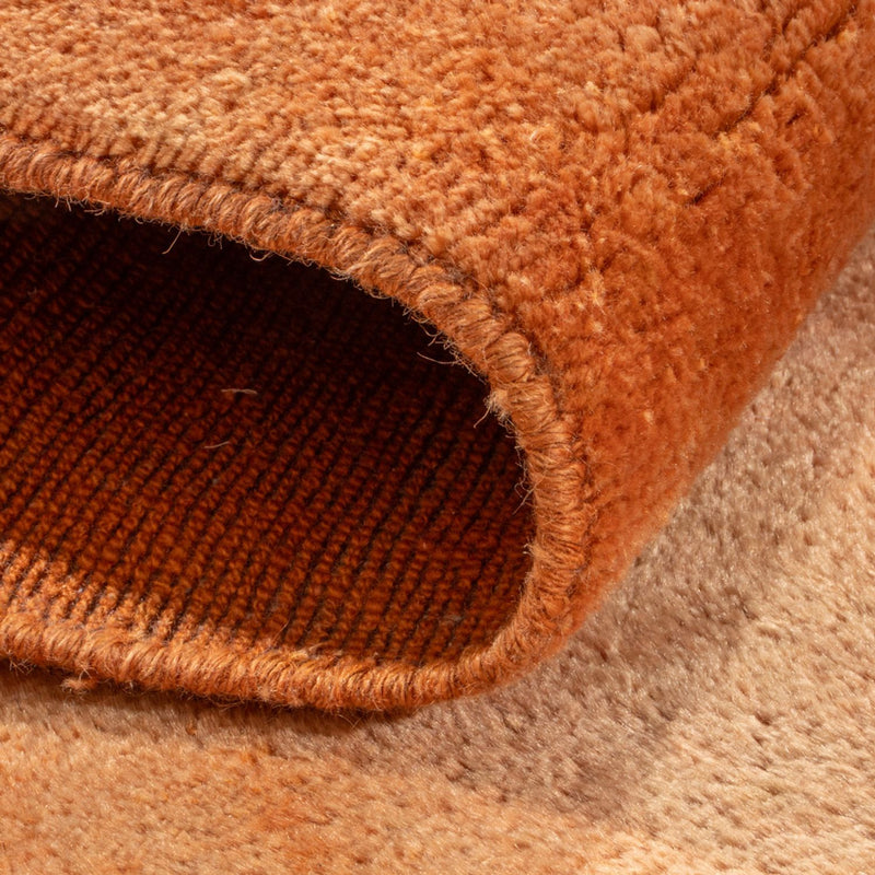 Gabbeh-matta - persisk - 195 x 155 cm - terrakotta