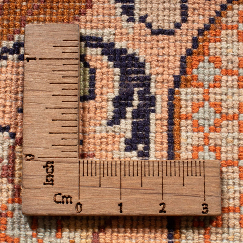 Runner Sidenmatta - Kashmir Silk - 243 x 80 cm - mörk beige