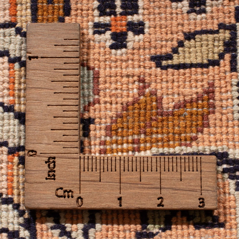 Runner Sidenmatta - Kashmir Silk - 237 x 79 cm - mörk beige