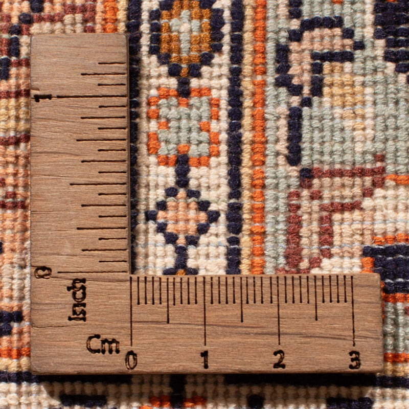 Runner Sidenmatta - Kashmir Silk - 305 x 81 cm - mörk beige