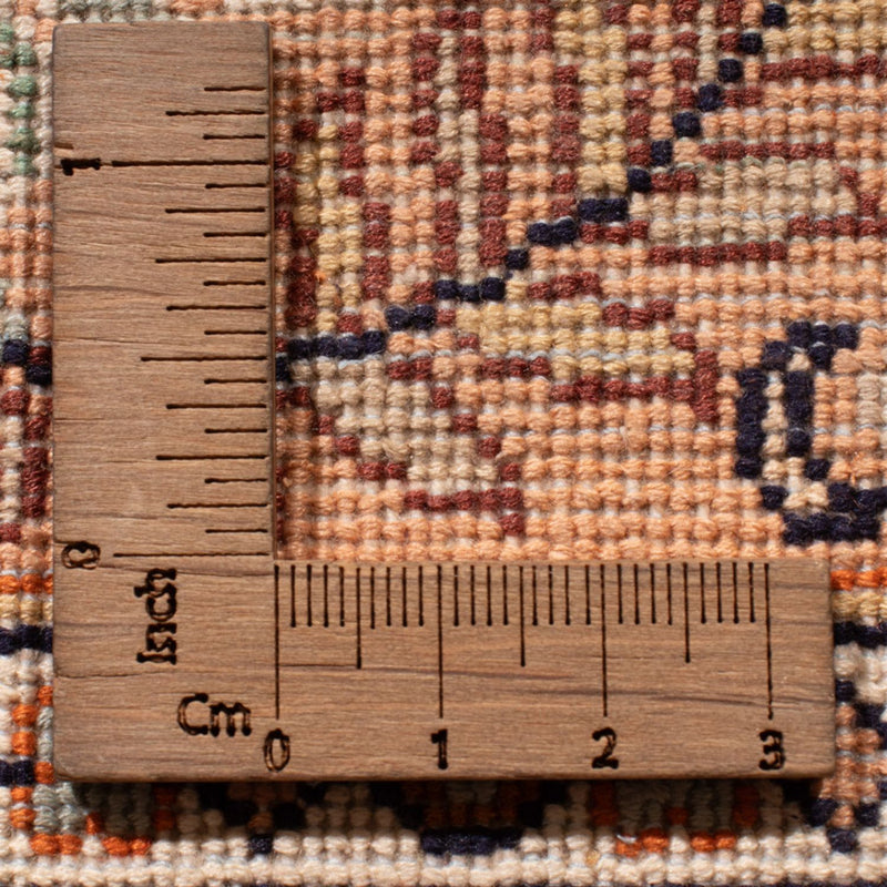 Runner Sidenmatta - Kashmir Silk - 307 x 81 cm - mörk beige