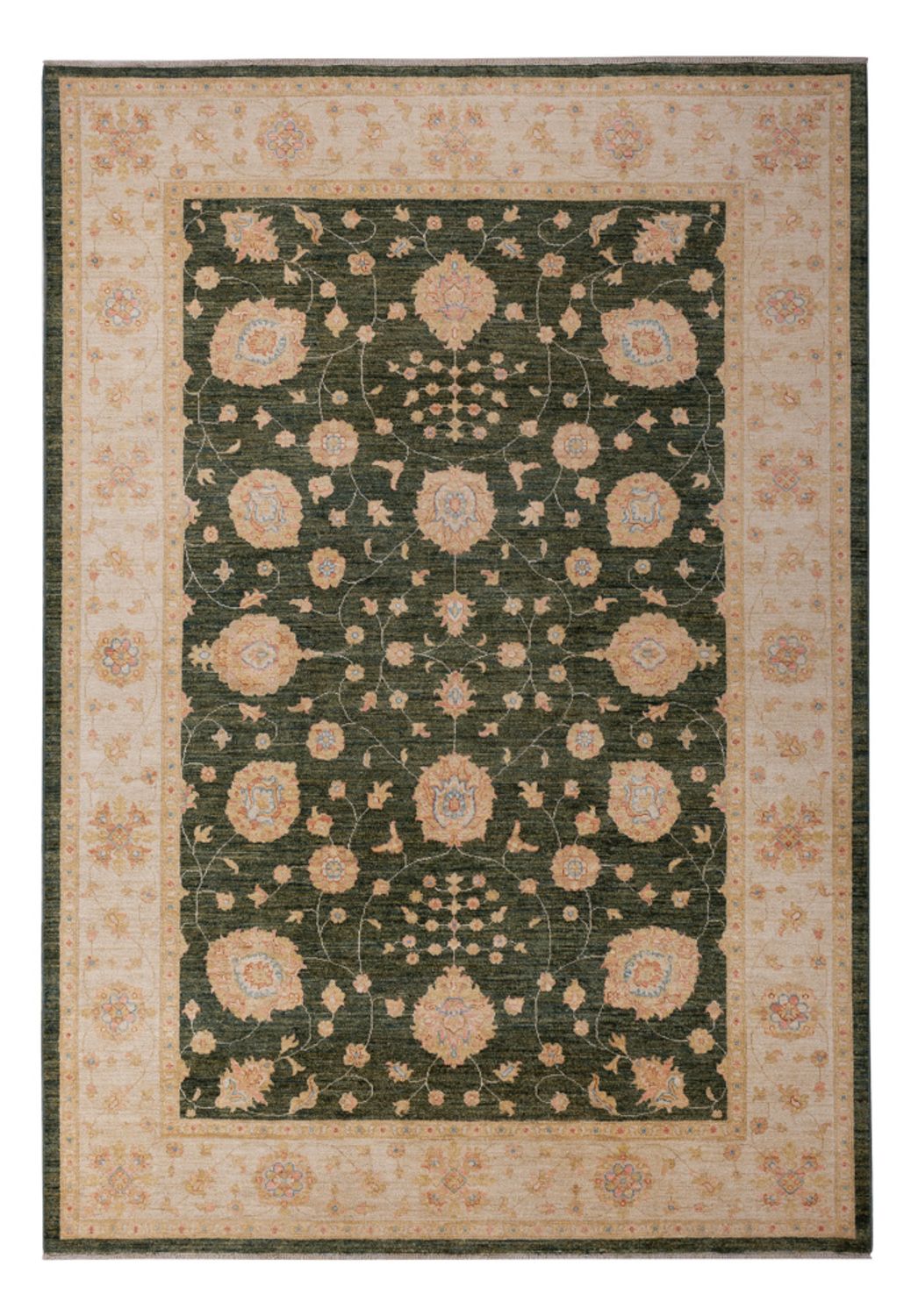 Ziegler Carpet - 298 x 205 cm - mörkgrön