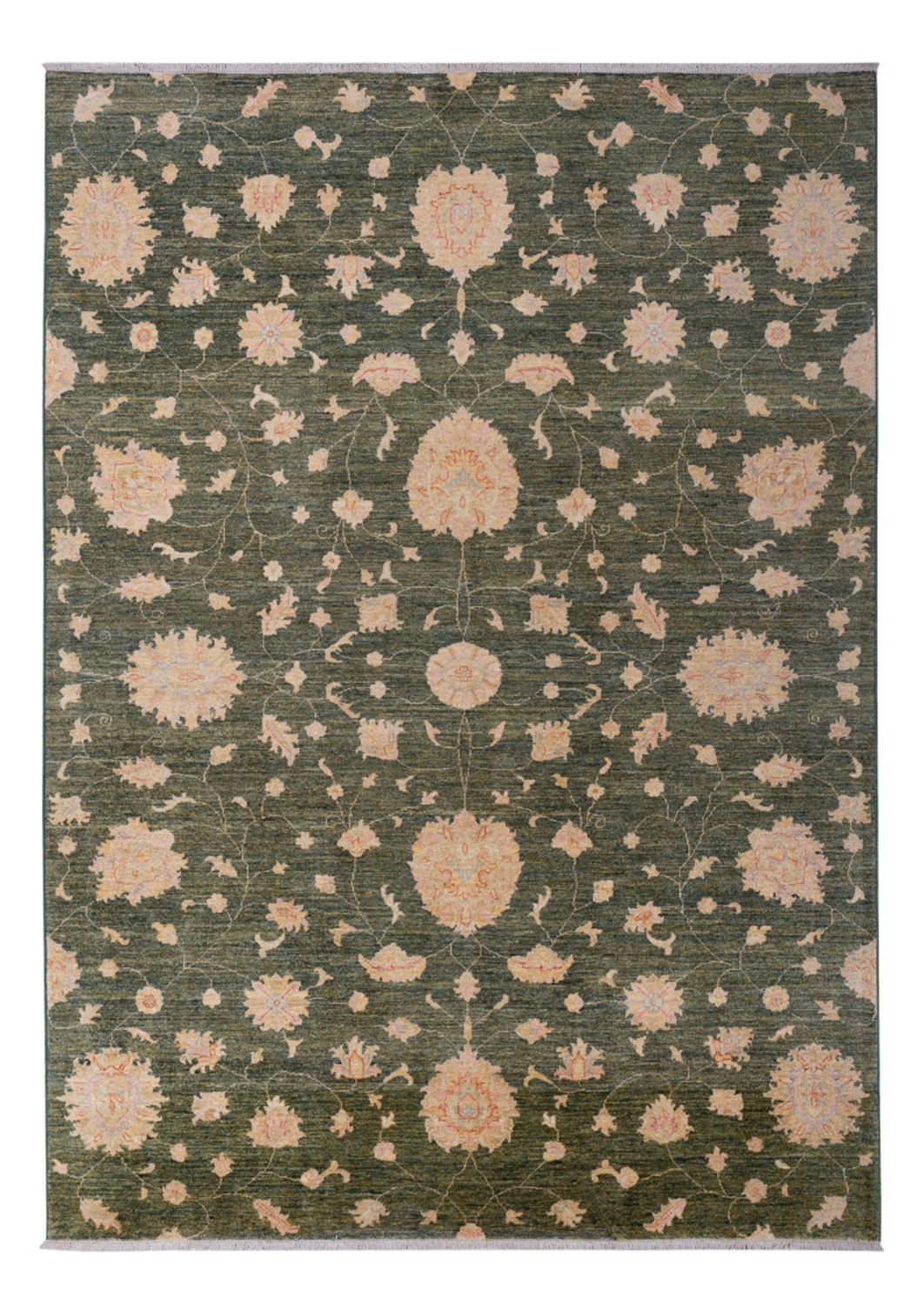 Ziegler Carpet - Modern - 294 x 205 cm - mörkgrön