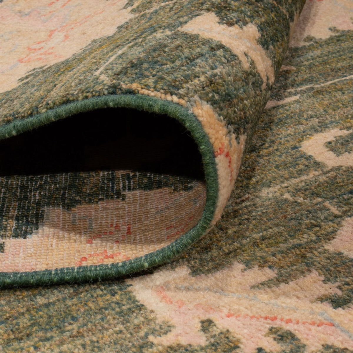 Ziegler Carpet - Modern - 294 x 205 cm - mörkgrön