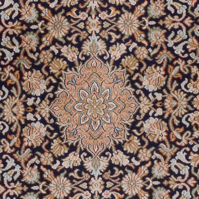 Runner Sidenmatta - Kashmir Silk - 264 x 76 cm - mörk beige