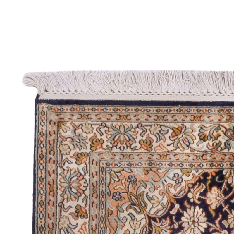 Runner Sidenmatta - Kashmir Silk - 264 x 76 cm - mörk beige