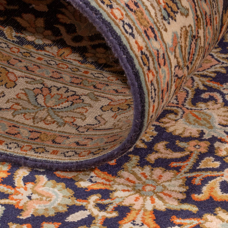 Runner Sidenmatta - Kashmir Silk - 264 x 76 cm - mörk beige