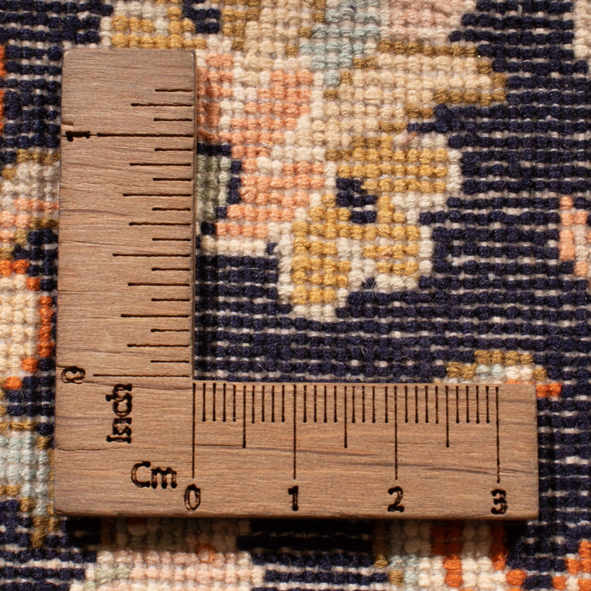 Runner Sidenmatta - Kashmir Silk - 264 x 76 cm - mörk beige