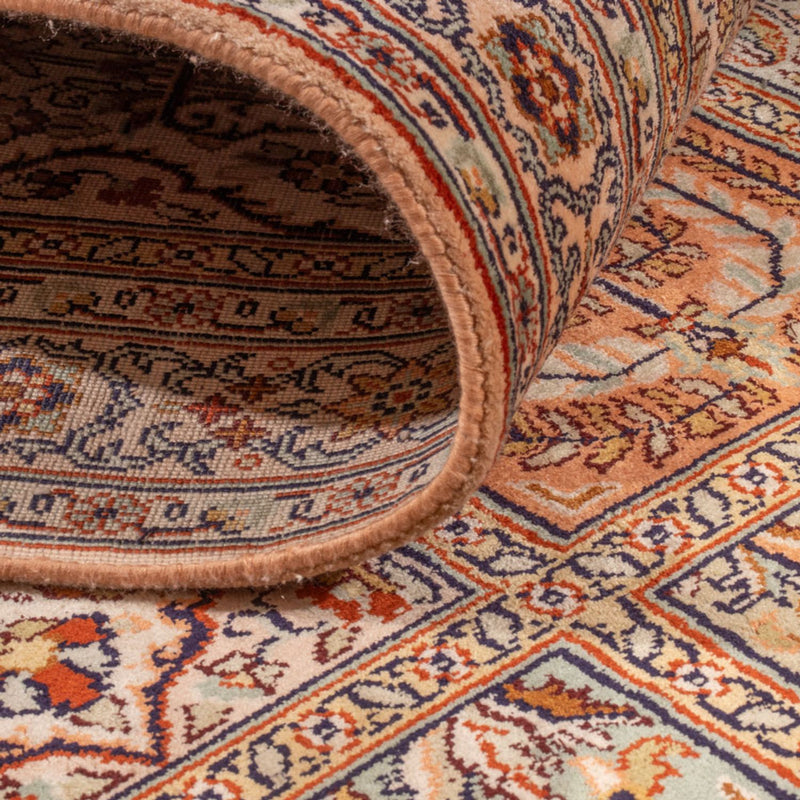 Runner Sidenmatta - Kashmir Silk - 285 x 80 cm - mörk beige