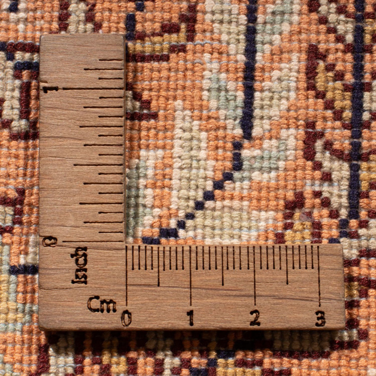 Runner Sidenmatta - Kashmir Silk - 285 x 80 cm - mörk beige