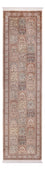 Runner Sidenmatta - Kashmir Silk - 298 x 77 cm - mörk beige