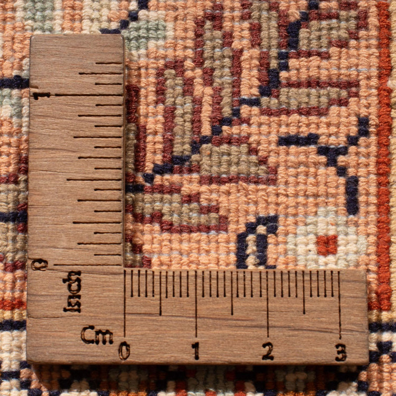 Runner Sidenmatta - Kashmir Silk - 298 x 77 cm - mörk beige