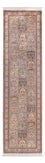 Runner Sidenmatta - Kashmir Silk - 301 x 79 cm - mörk beige