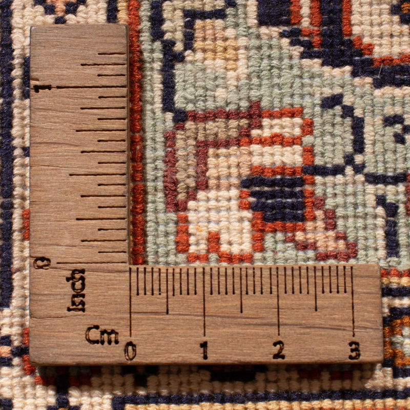 Runner Sidenmatta - Kashmir Silk - 301 x 79 cm - mörk beige