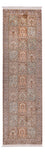 Runner Sidenmatta - Kashmir Silk - 287 x 80 cm - mörk beige