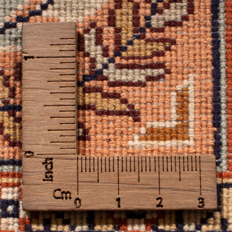 Runner Sidenmatta - Kashmir Silk - 287 x 80 cm - mörk beige