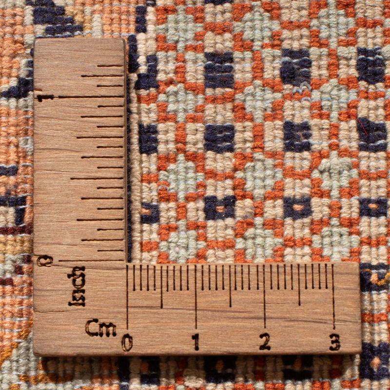 Runner Sidenmatta - Kashmir Silk - 296 x 77 cm - mörk beige