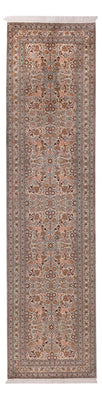Runner Sidenmatta - Kashmir Silk - 338 x 79 cm - mörk beige