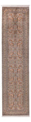 Runner Sidenmatta - Kashmir Silk - 338 x 79 cm - mörk beige