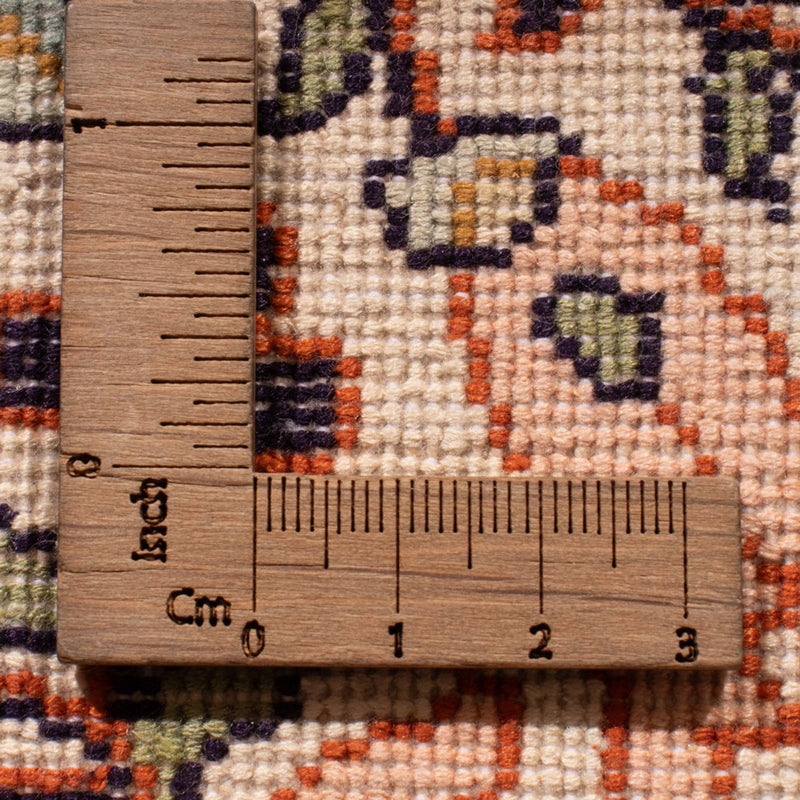 Runner Sidenmatta - Kashmir Silk - 338 x 79 cm - mörk beige