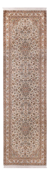Runner Sidenmatta - Kashmir Silk - 290 x 81 cm - ljusbeige