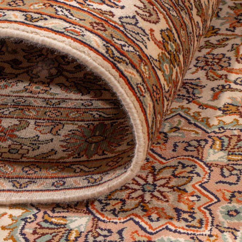 Runner Sidenmatta - Kashmir Silk - 290 x 81 cm - ljusbeige