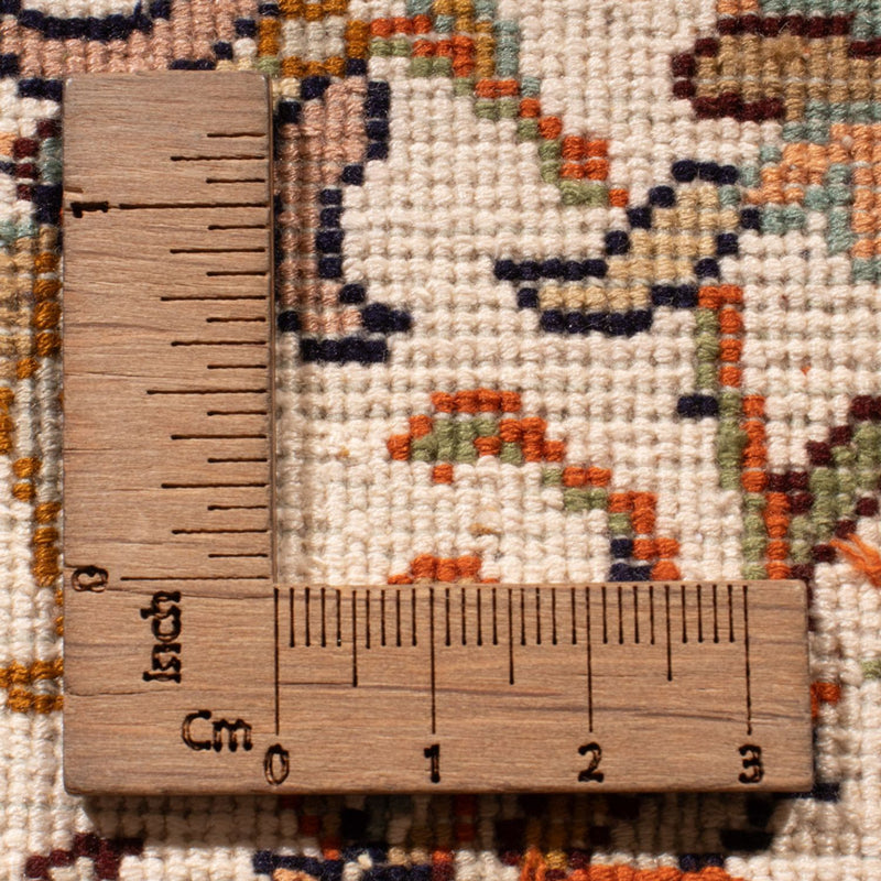 Runner Sidenmatta - Kashmir Silk - 290 x 81 cm - ljusbeige