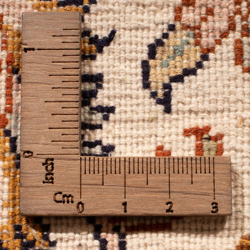 Runner Sidenmatta - Kashmir Silk - 325 x 76 cm - ljusbeige