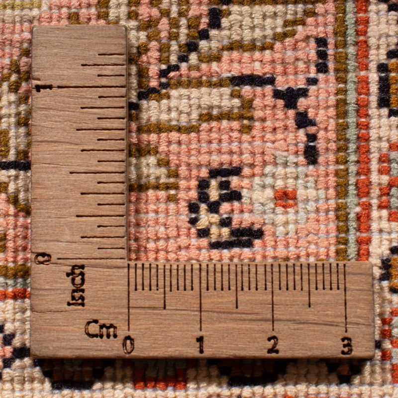 Runner Sidenmatta - Kashmir Silk - 282 x 79 cm - mörk beige