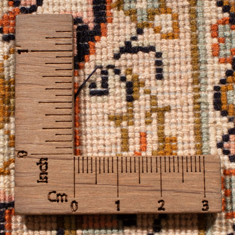 Runner Sidenmatta - Kashmir Silk - 310 x 81 cm - mörk beige