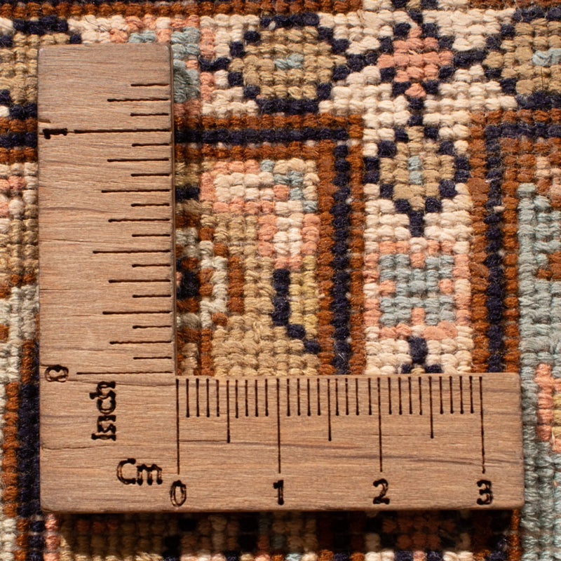 Runner Sidenmatta - Kashmir Silk - 304 x 77 cm - mörk beige