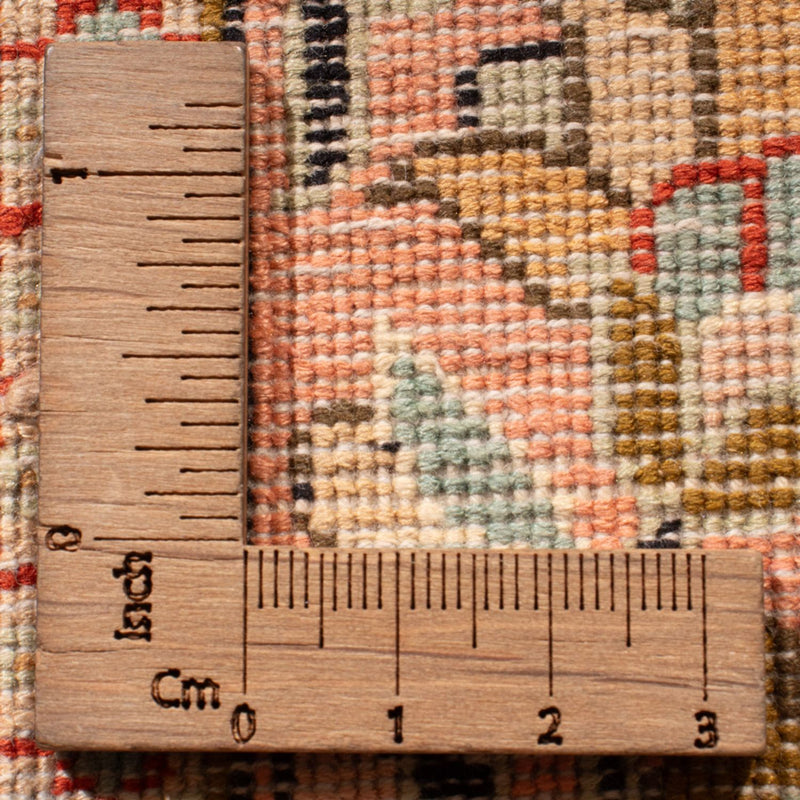 Runner Sidenmatta - Kashmir Silk - 287 x 79 cm - mörk beige