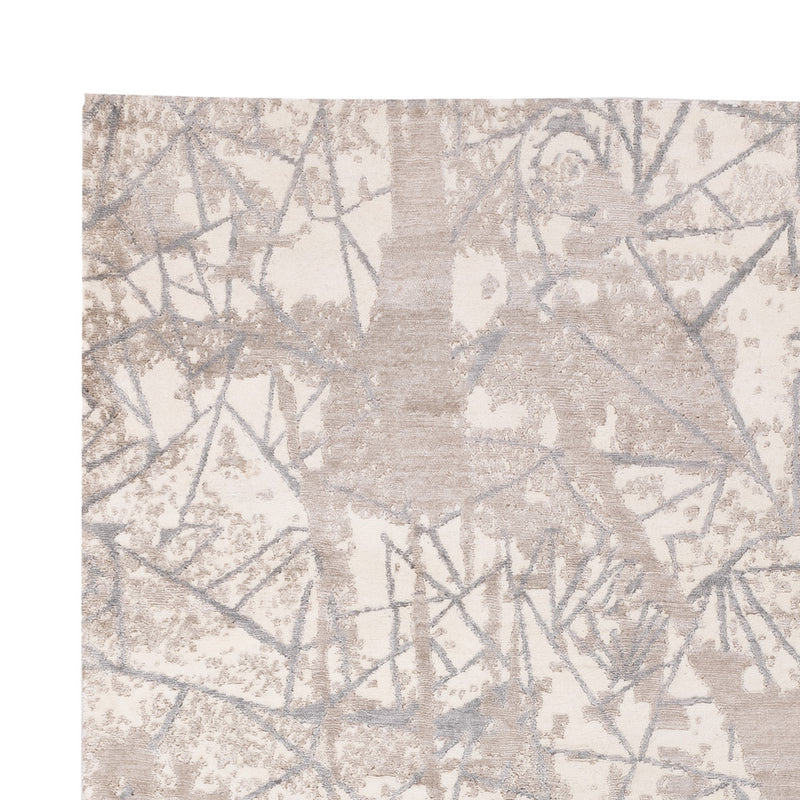 Designermatta - 304 x 204 cm - silver