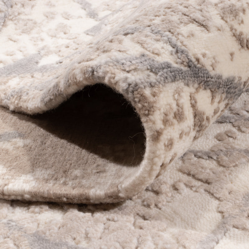 Designermatta - 304 x 204 cm - silver