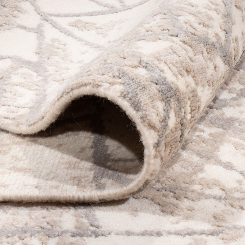 Designermatta - 301 x 204 cm - silver