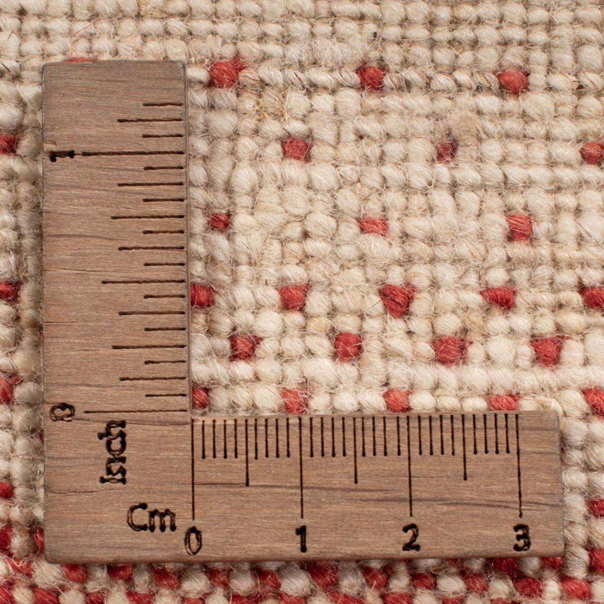 Gabbeh-mattan - Loribaft Indus - 306 x 202 cm - grädde