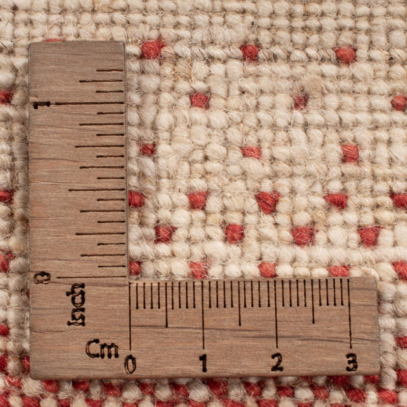 Gabbeh-mattan - Loribaft Indus - 306 x 202 cm - grädde