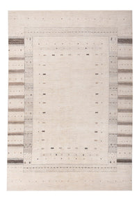 Gabbeh-mattan - Loribaft Indus - 302 x 202 cm - grädde