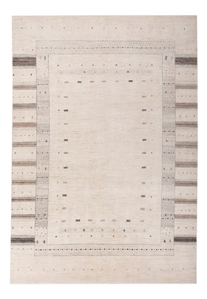 Gabbeh-mattan - Loribaft Indus - 302 x 202 cm - grädde