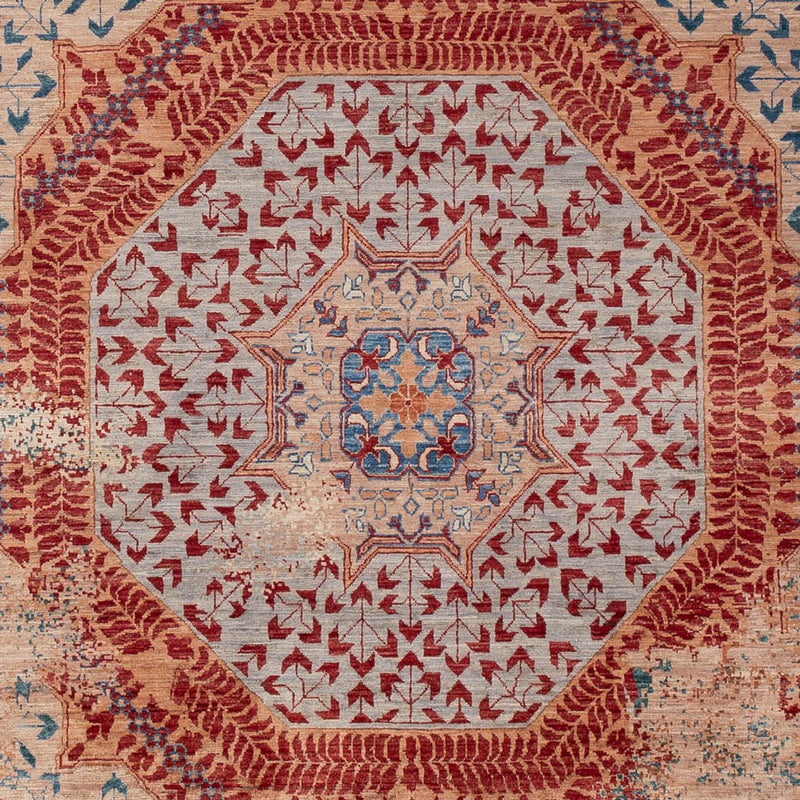 Designermatta - 306 x 208 cm - flerfärgad