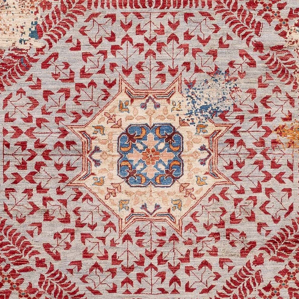 Designermatta - 289 x 204 cm - flerfärgad