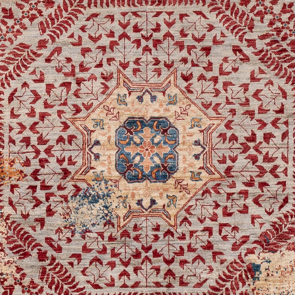 Designermatta - 289 x 205 cm - flerfärgad