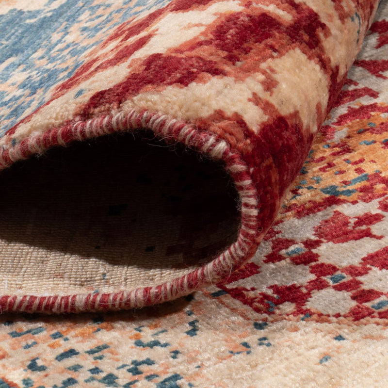 Designermatta - 289 x 205 cm - flerfärgad