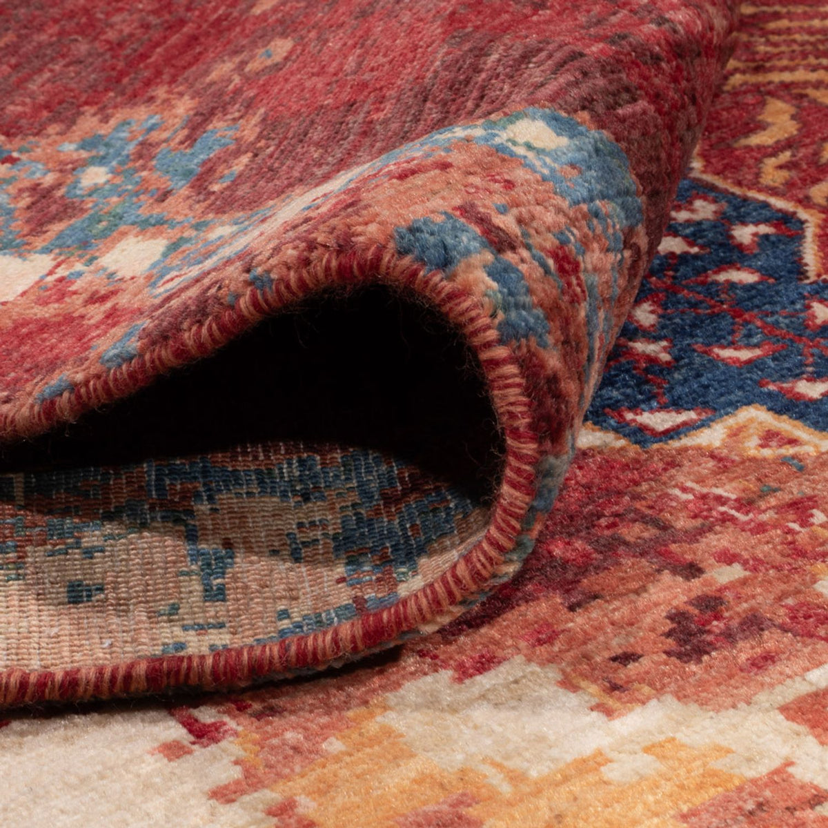 Designermatta - 297 x 201 cm - flerfärgad